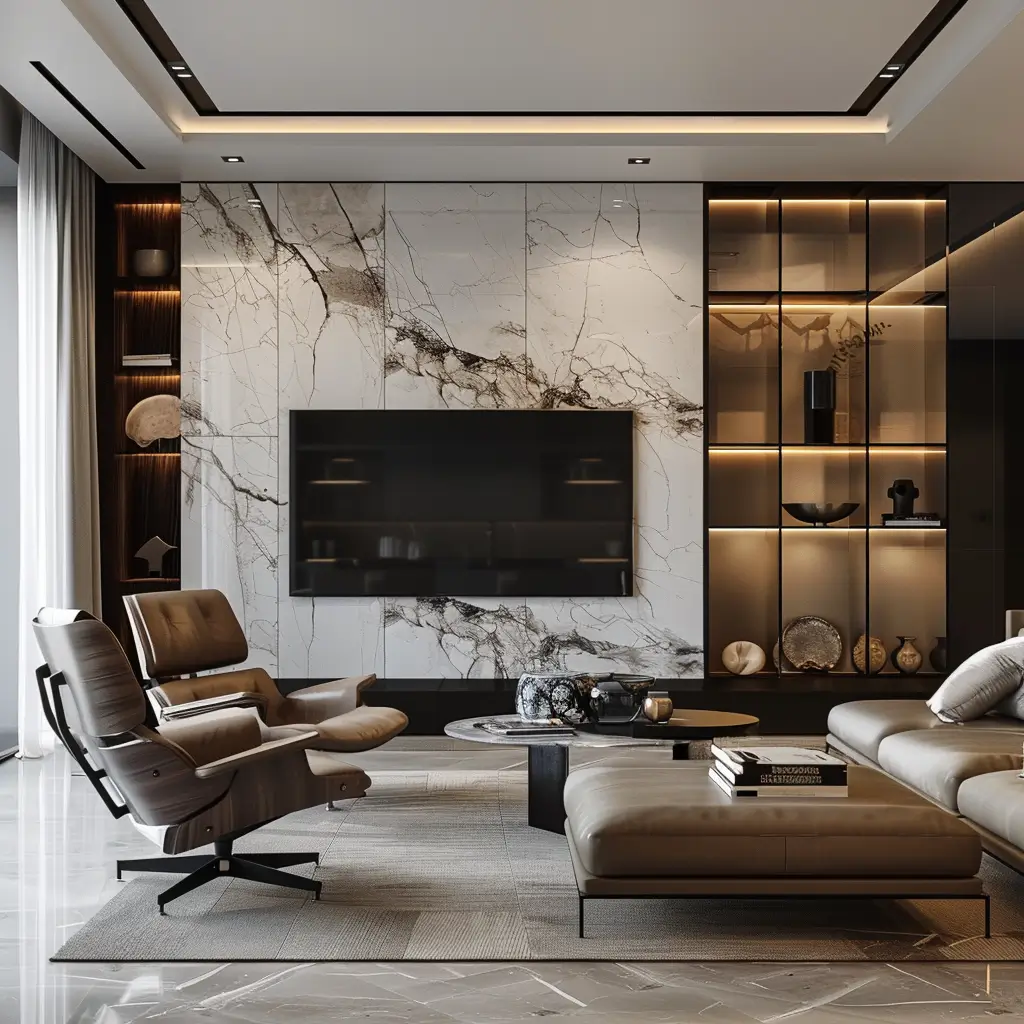 עיצוב סלון מודרני